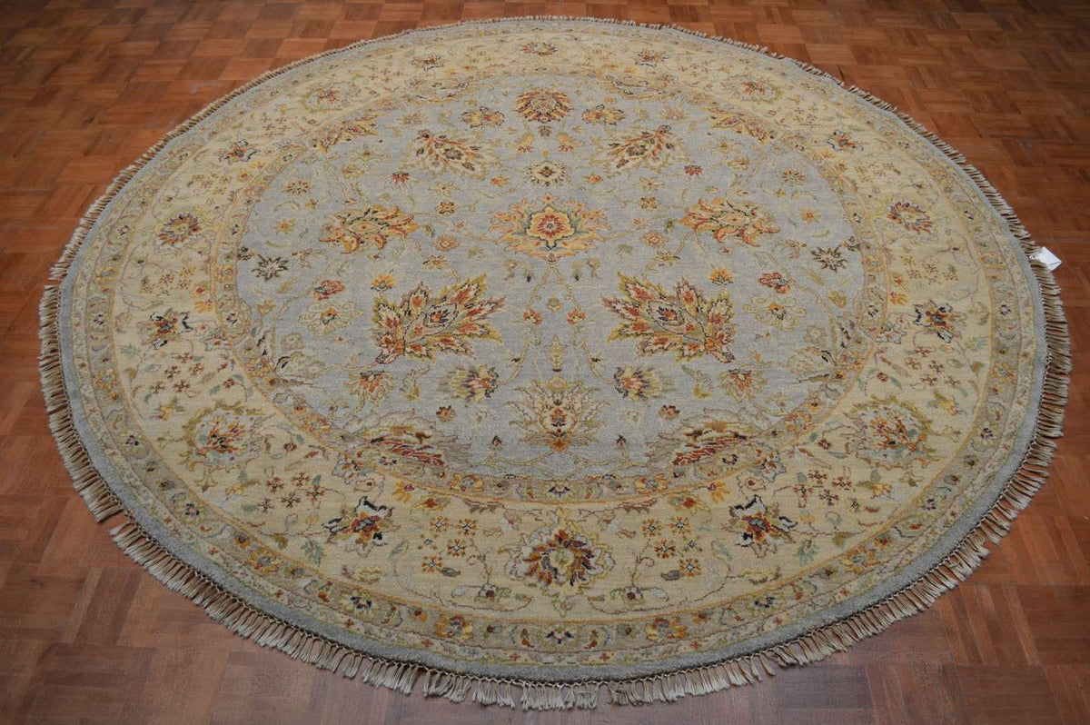 7' 8" x 8' 0" India Sultanabad Round Rug image 1