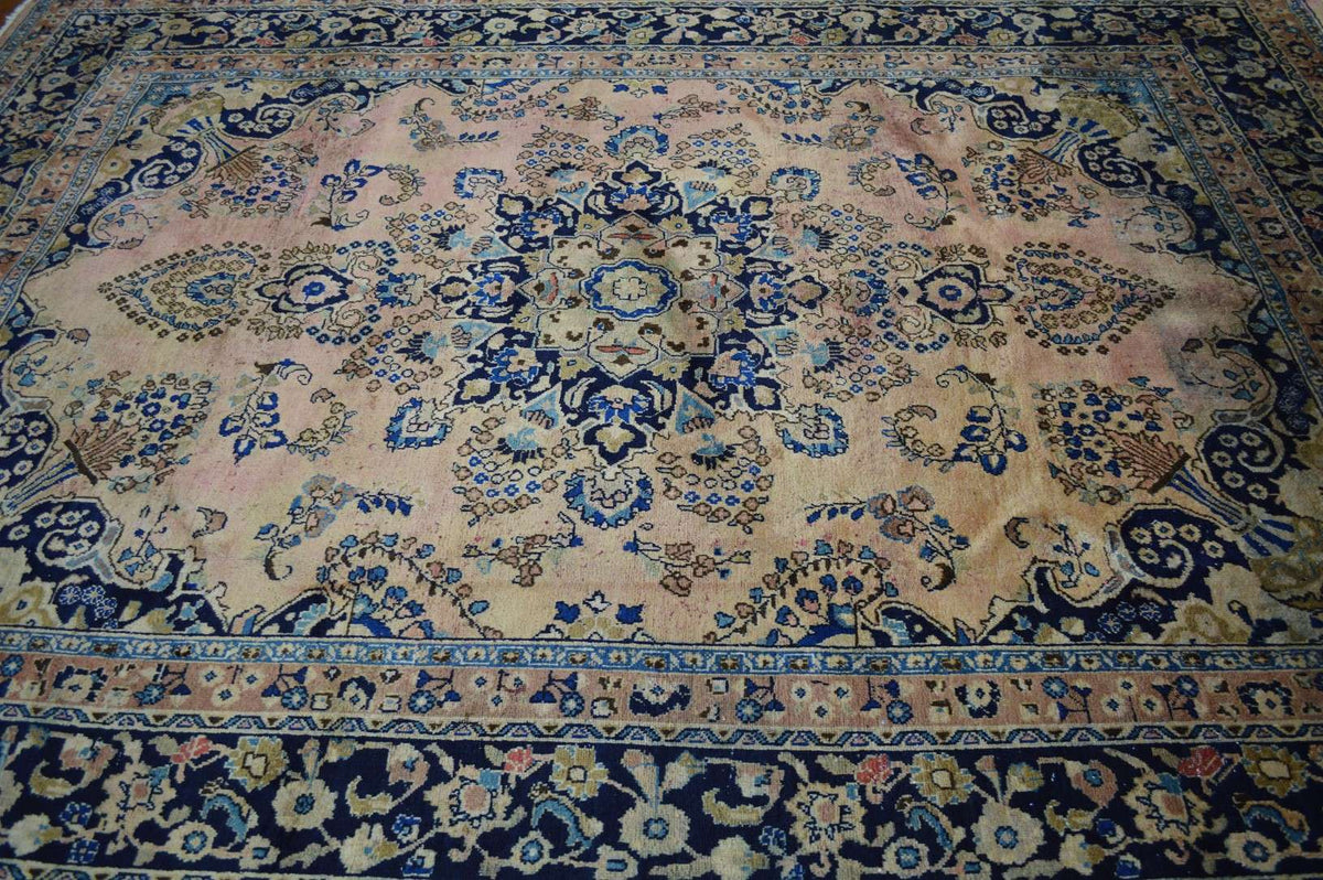 8' 0" x 11' 0" Persian Mashhad Rug image 11