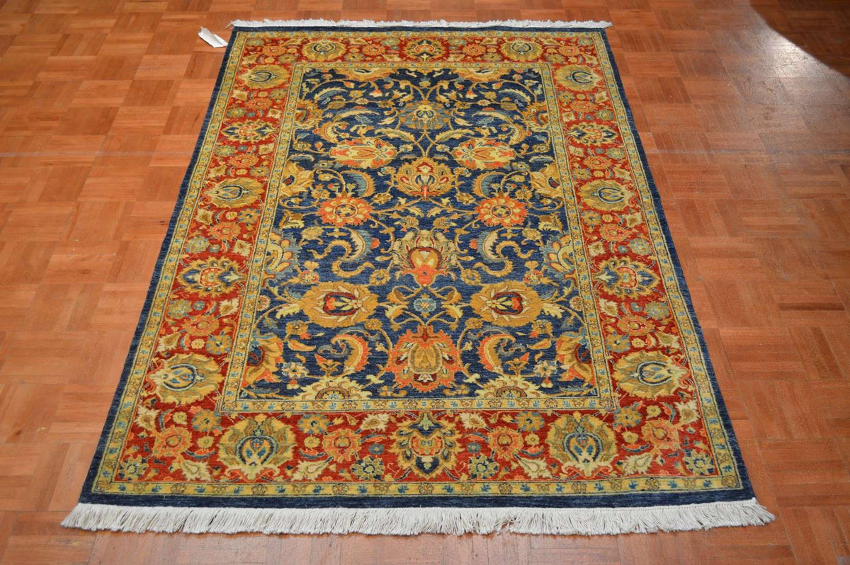 4' 1" x 6' 1" Pakistan Mogul Rug image 1