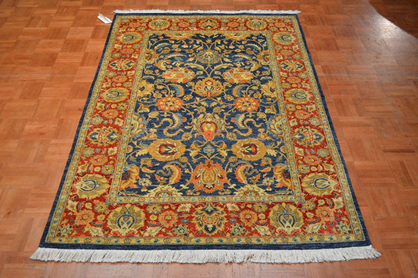 4' 1" x 6' 1" Pakistan Mogul Rug image 1