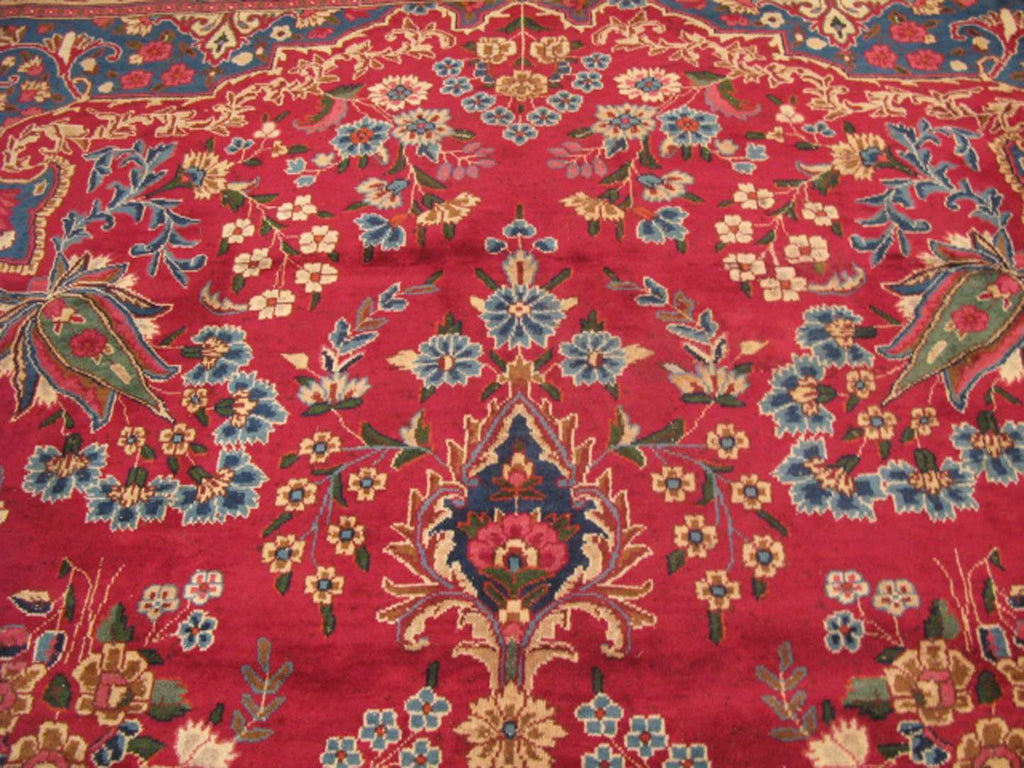 10' 0" x 13' 1" Persian Yaazd Rug image 8