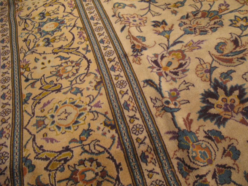 7' 0" x 10' 1" Persian Kashan Rug image 5