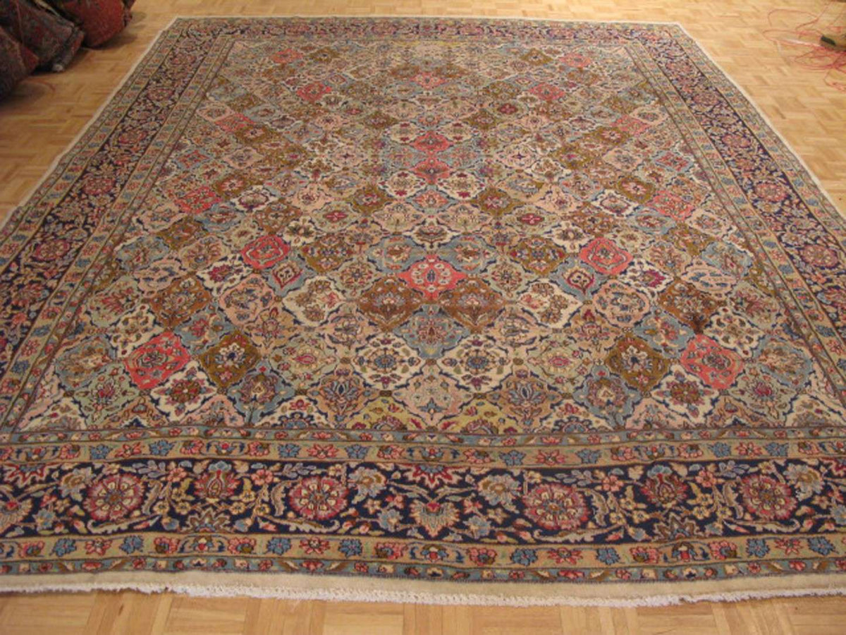 10' 0" x 13' 6" Persian Kerman Rug image 1