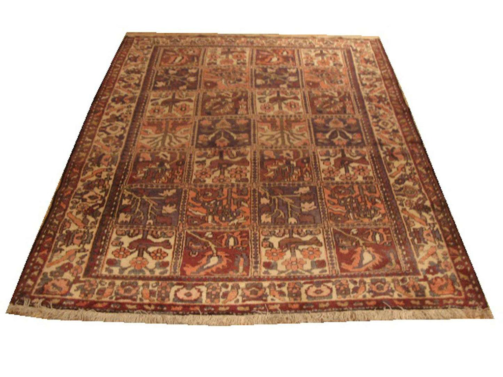 5' 5" x 6' 1" Persian Bakhtiari Rug image 0