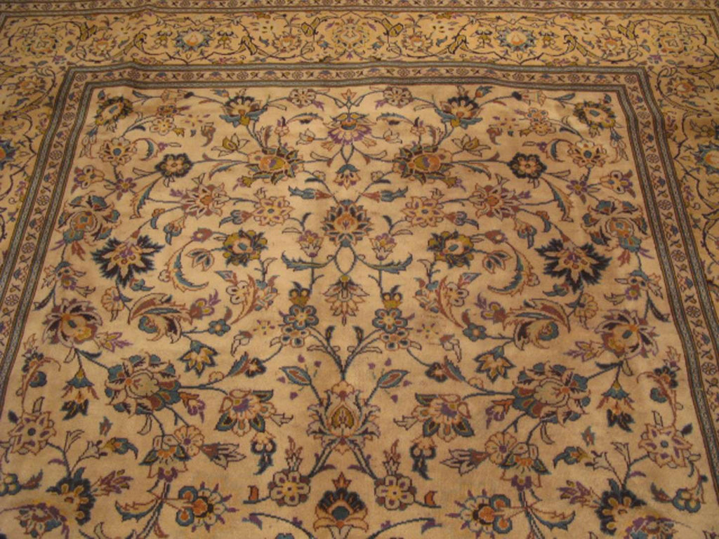 7' 0" x 10' 1" Persian Kashan Rug image 6
