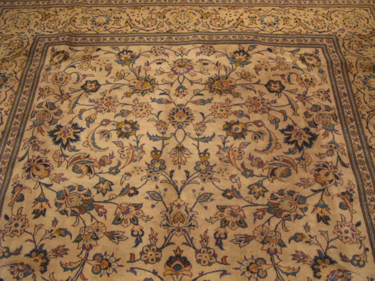 7' 0" x 10' 1" Persian Kashan Rug image 6