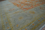 8' 9" x 10' 4" Turkish Oushak Rug image 7