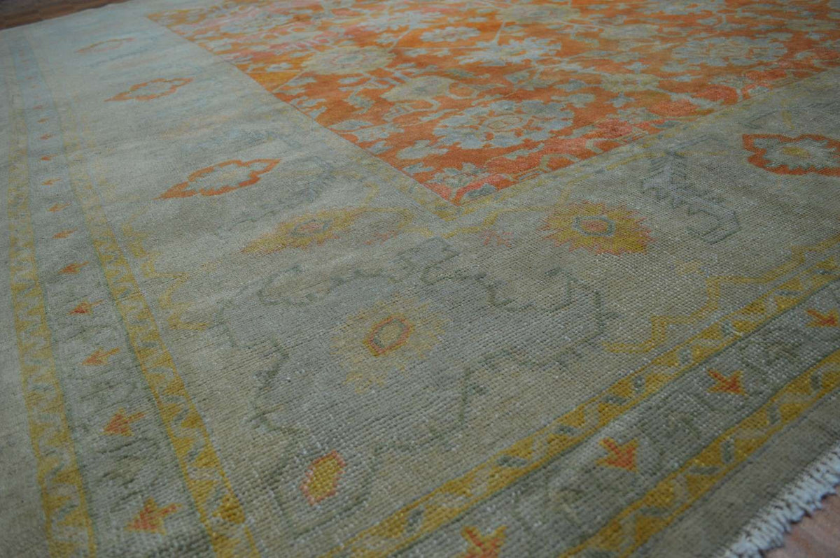 8' 9" x 10' 4" Turkish Oushak Rug image 7