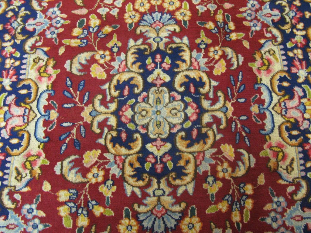 3' 4" x 16' 6" Persian Kerman Runner image 7
