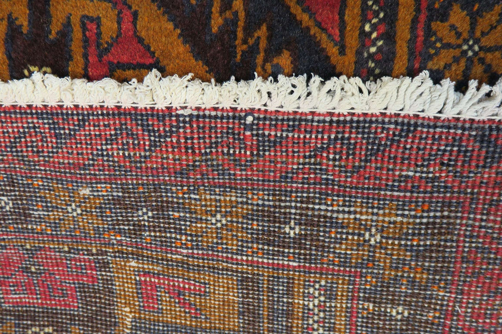 2' 1" x 4' 1" Persian Baluch Rug image 6