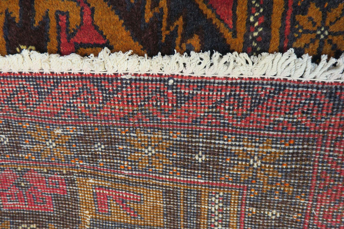 2' 1" x 4' 1" Persian Baluch Rug image 6