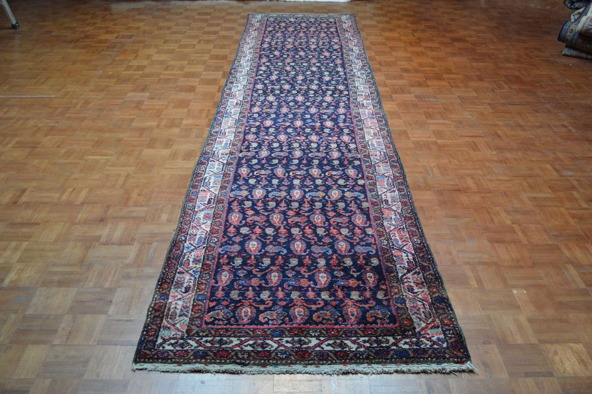 3' 6" x 16' 2" Persian Hamadan Runner image 1