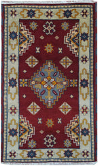 3' 0" x 5' 0" India Kazak Rug image 0