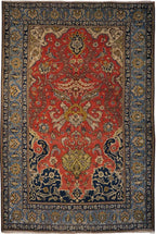 6' 3" x 9' 5" Persian Mohtasham Rug image 0