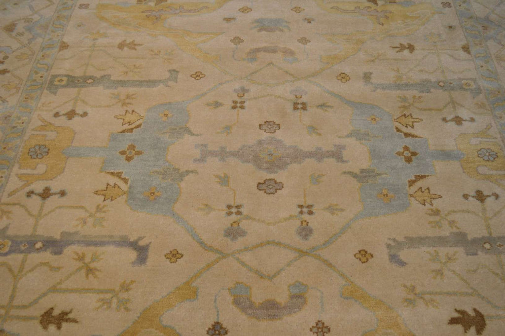 9' 2" x 12' 0" India Oushak Rug image 6