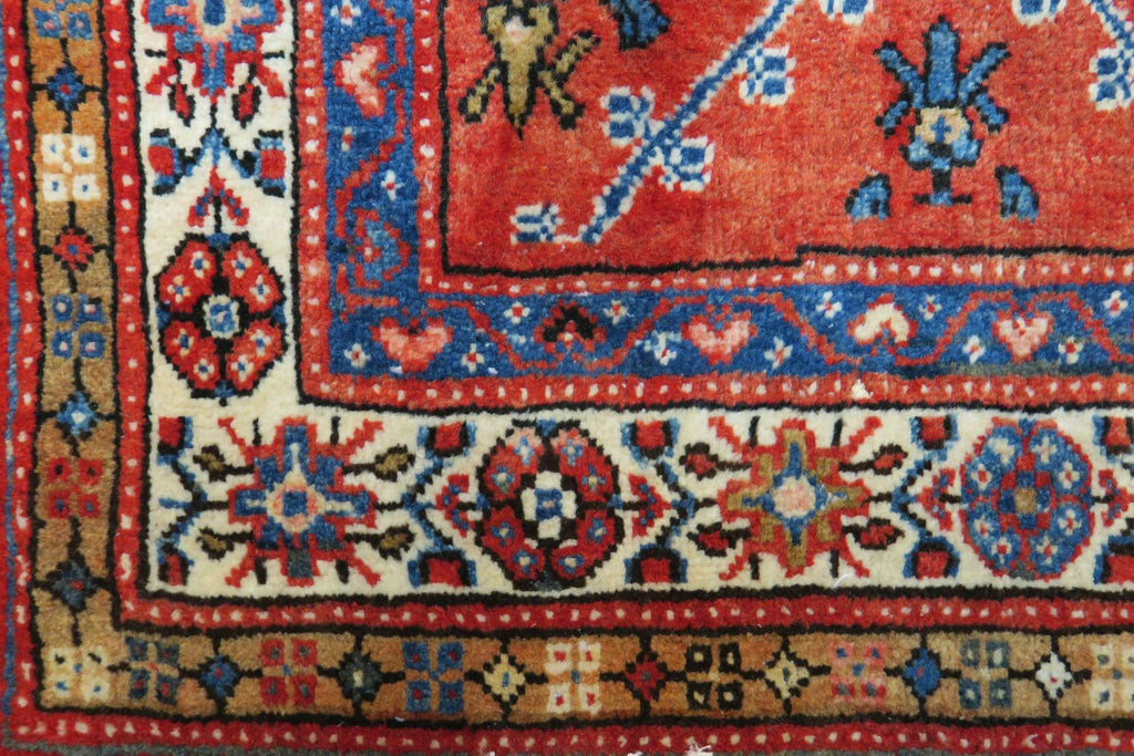 3' 6" x 5' 0" Persian Joshaghan Rug image 1