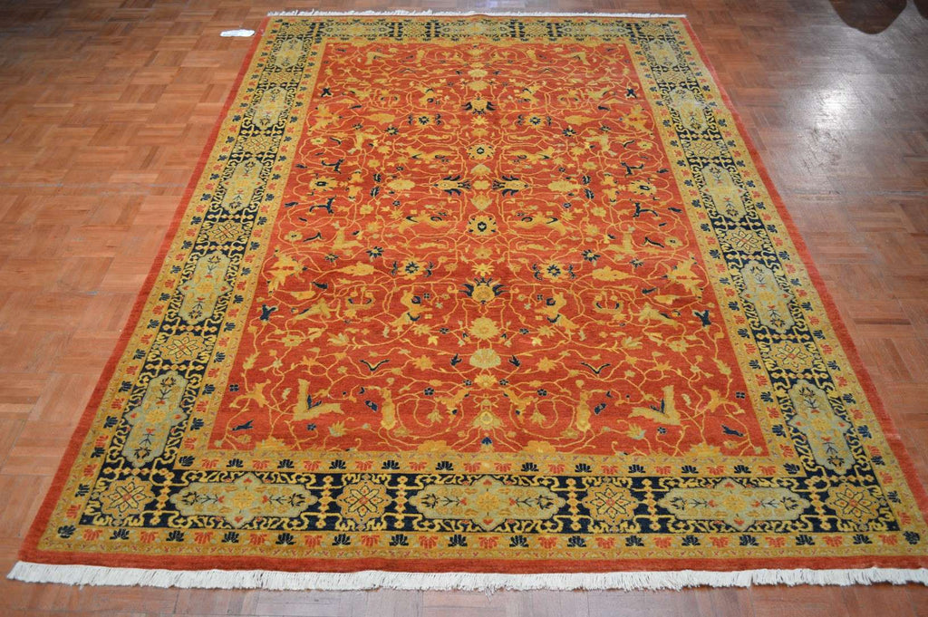 6' 1" x 8' 8" Pakistan Mogul Rug image 1