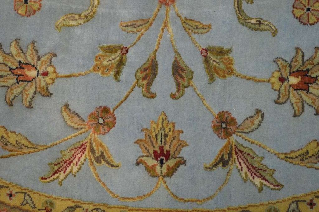 9' 3" x 9' 2" India Jaipur Round Rug image 4