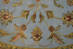 9' 3" x 9' 2" India Jaipur Round Rug image 4