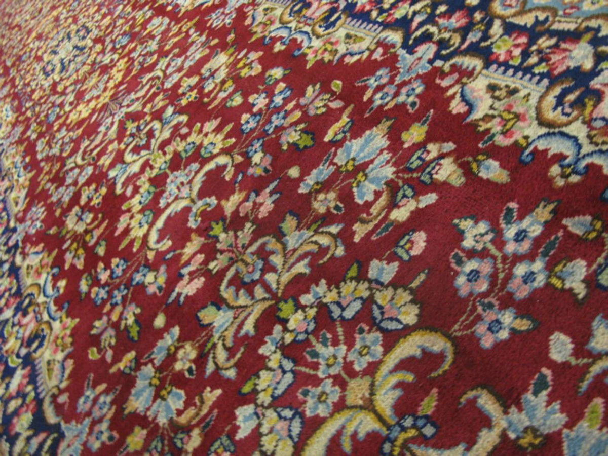 3' 4" x 16' 6" Persian Kerman Runner image 5