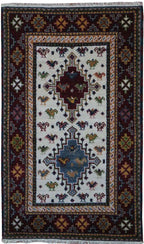 3' 0" x 5' 0" India Kazak Rug image 0
