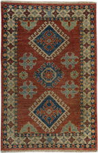 2' 7" x 4' 1" Pakistan Kazak Rug image 0