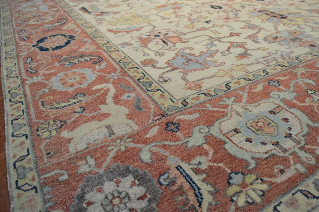 9' 4" x 13' 5" India Mahal Rug image 5
