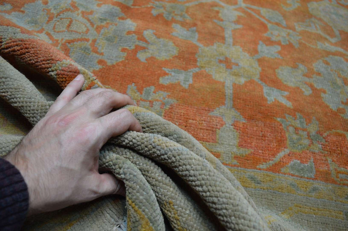 8' 9" x 10' 4" Turkish Oushak Rug image 11