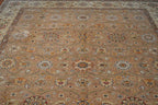 8' 9" x 12' 0" India Agra Rug image 12