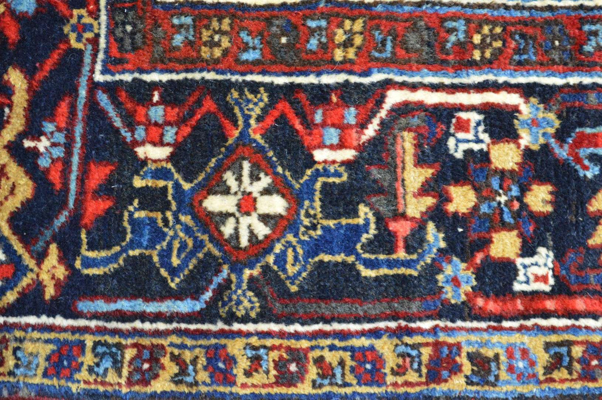 8' 2" x 10' 5" Persian Heriz Rug image 6