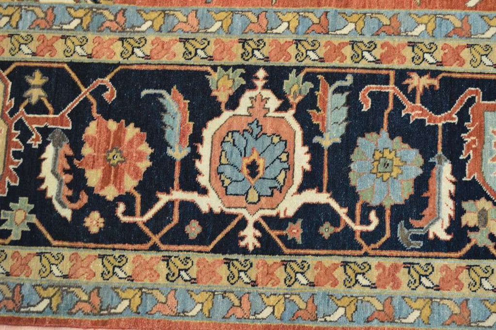9' 0" x 12' 0" India Serapi Rug image 5