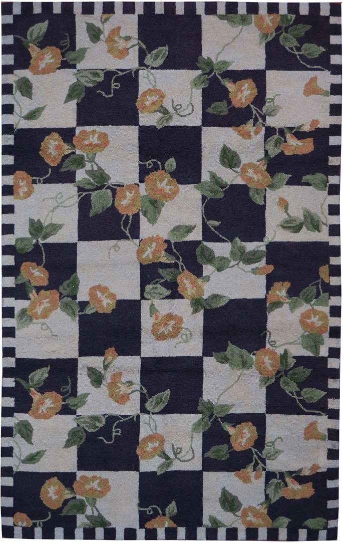 5' 0" x 8' 0" India Contemporary Rug image 0