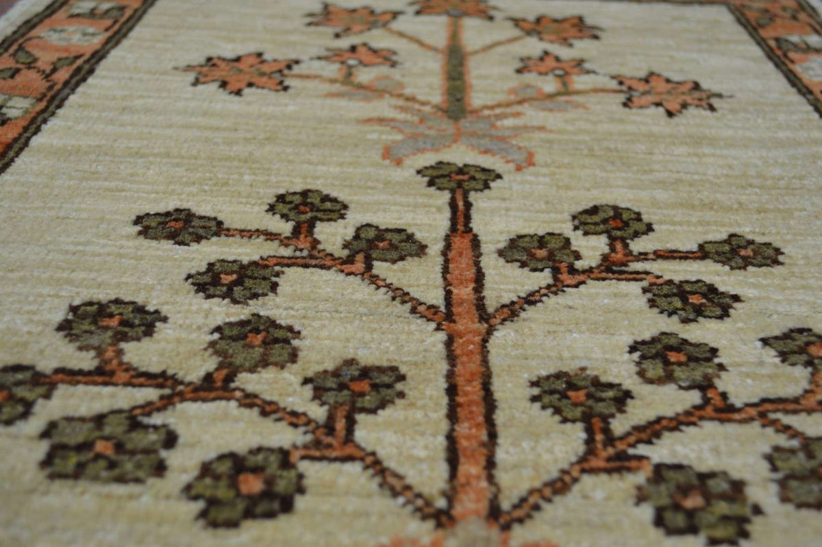 1' 8" x 2' 3" India Oushak Rug image 5