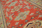 2' 7" x 10' 0" Pakistan Kazak Runner image 6