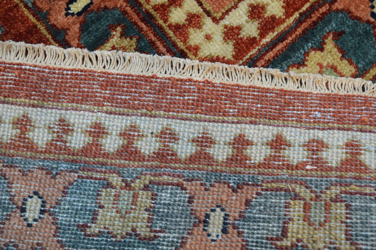 11' 8" x 19' 8" India Serapi Rug image 12