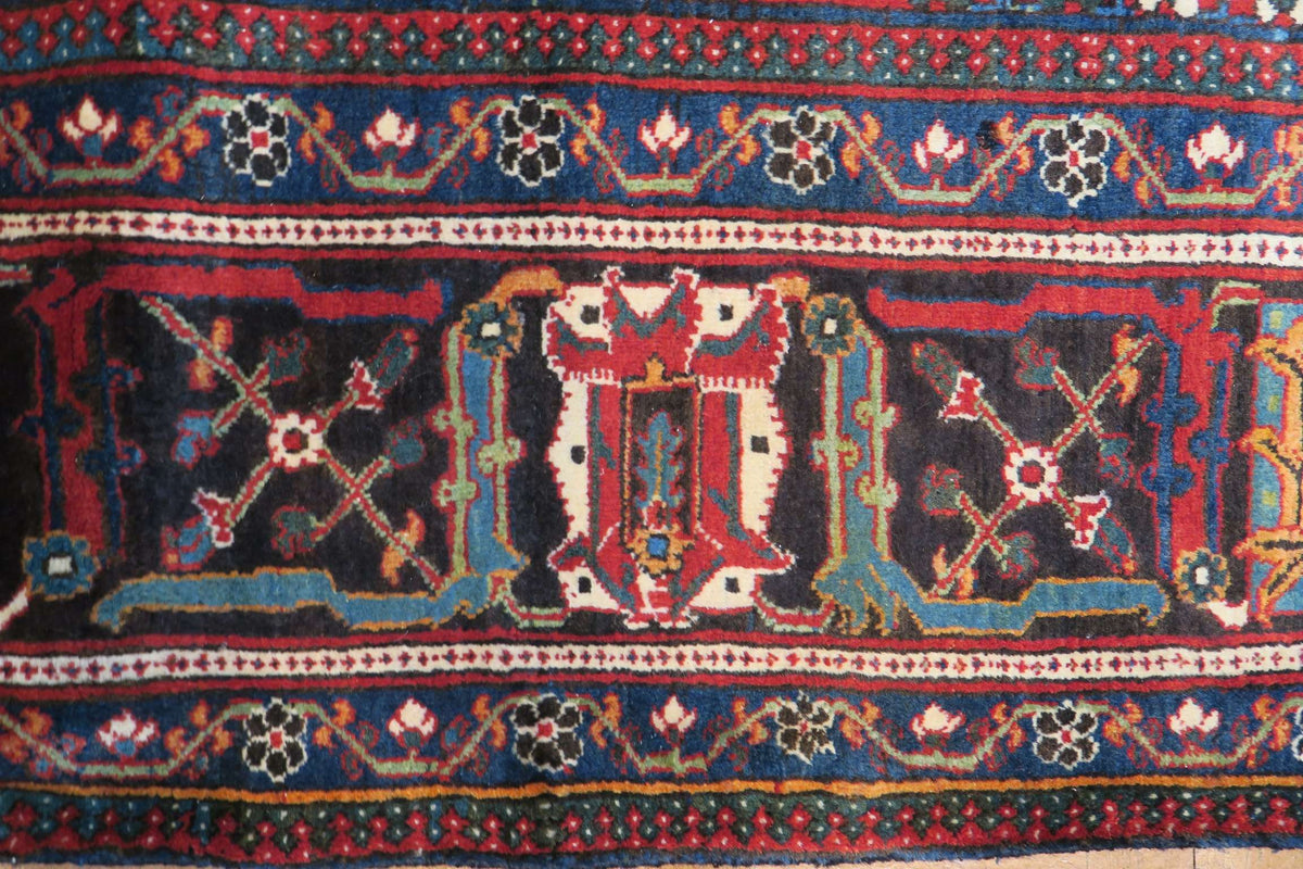6' 10" x 10' 7" Persian Joshaghan Rug image 10