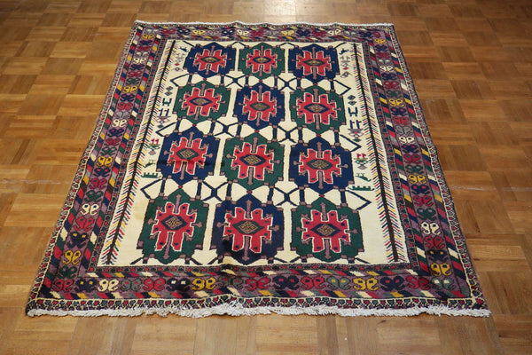 3' 9" x 5' 7" Persian Sirjan Rug image 2