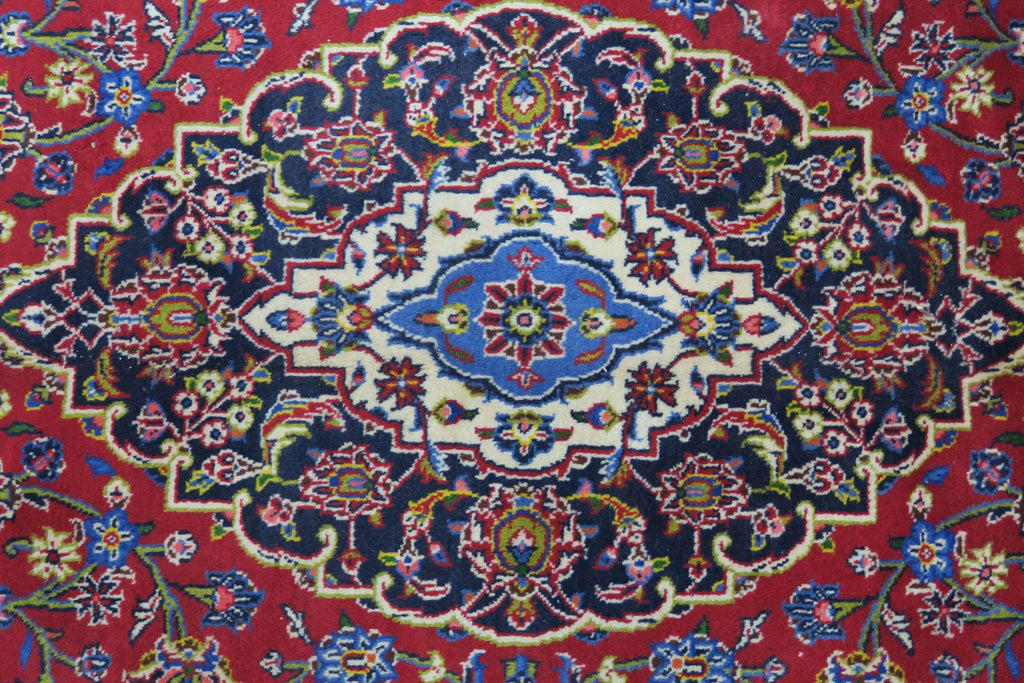 6' 5" x 9' 5" Persian Kashan Rug image 8