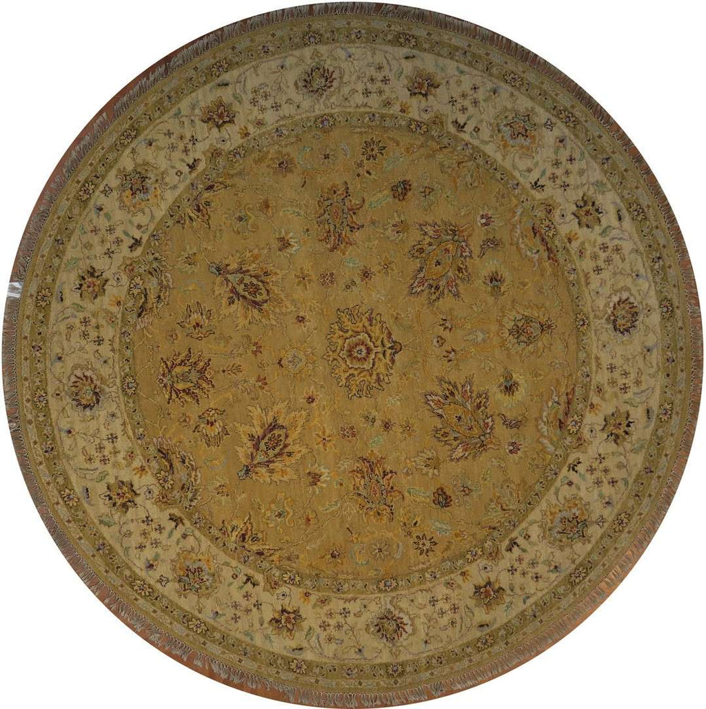 8' 1" x 8' 1" India Sultanabad Round Rug image 0