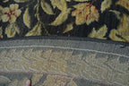 7' 3" x 7' 3" India Contemporary Round Rug image 12