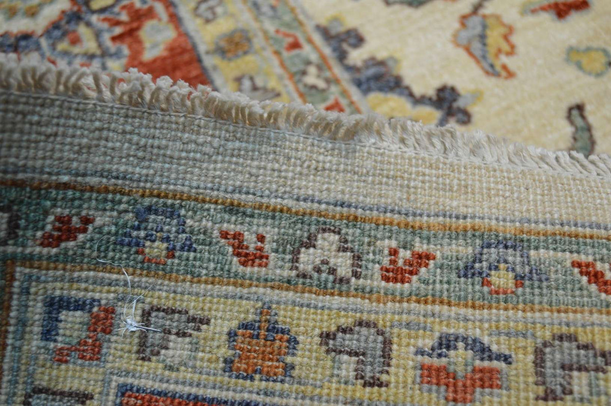 8' 1" x 9' 10" Pakistan Chobi Rug image 12