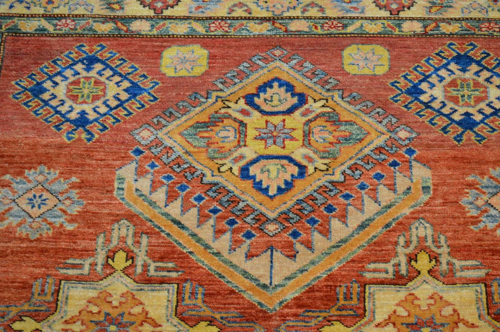 4' 8" x 6' 2" Pakistan Kazak Rug image 2