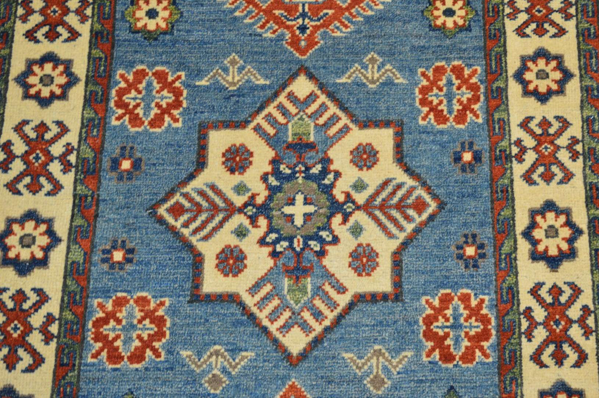 2' 7" x 9' 7" Pakistan Kazak Runner image 2