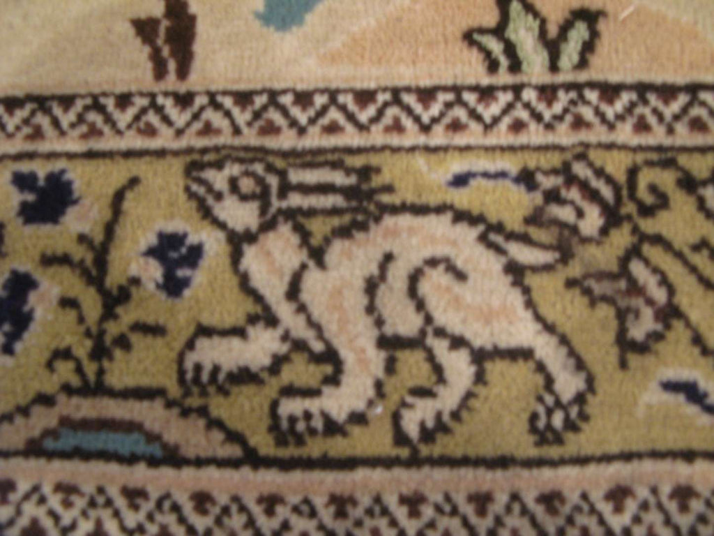 2' 5" x 3' 7" Persian Qum Rug image 6