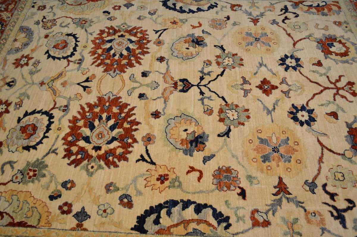 8' 3" x 10' 1" Pakistan Chobi Rug image 7