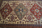 6' 3" x 8' 5" Pakistan Shirvan Rug image 4