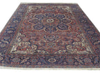 9' 5" x 12' 6" Persian Heriz Rug image 0