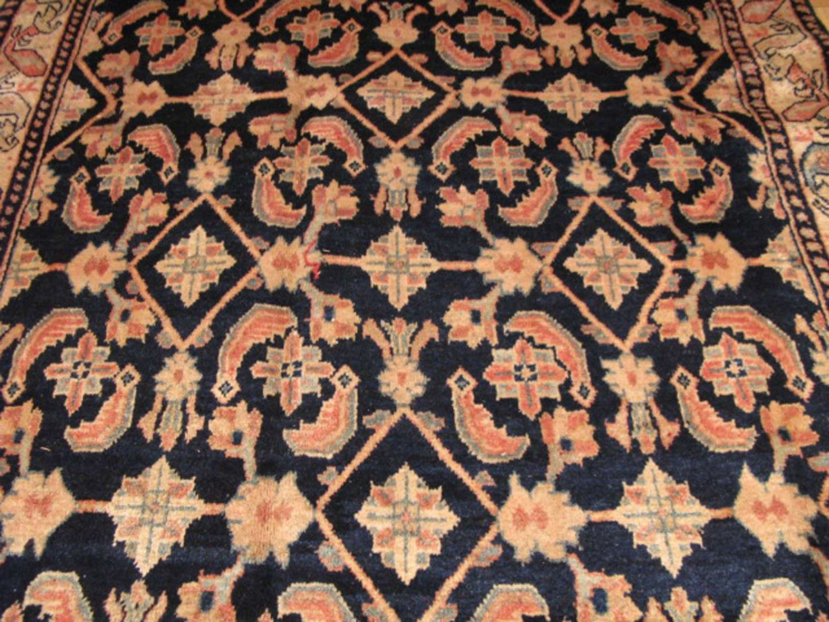 4' 5" x 10' 0" Persian Sarouk Runner image 3