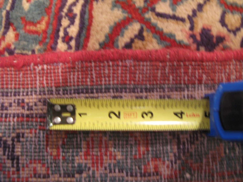 9' 8" x 13' 1" Persian Sarouk Rug image 12