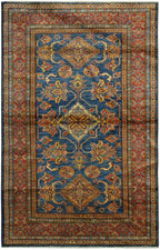 4' 0" x 6' 1" Pakistan Kazak Rug image 0